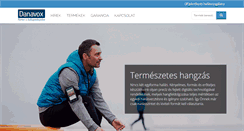 Desktop Screenshot of danavox.hu