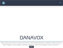 Tablet Screenshot of danavox.es